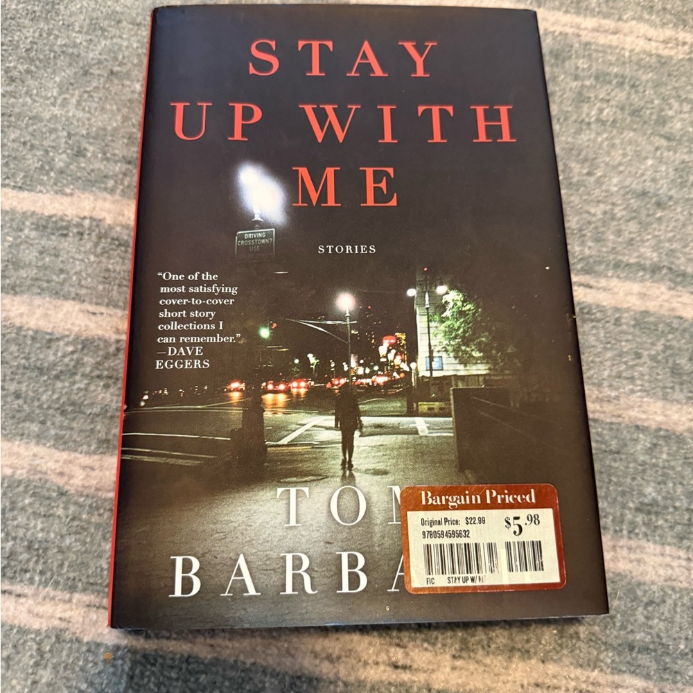 Stay Up With Me Hardcover Book